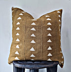 Tonka Bronze Mudcloth Cushion