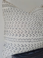 Koro Cream Mudcloth Cushion