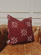 Gao Rust Mudcloth Cushion
