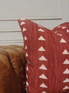 Tonka Rust Mudcloth Cushion