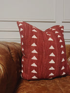Tonka Rust Mudcloth Cushion