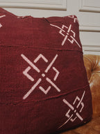 Gao Rust Mudcloth Cushion