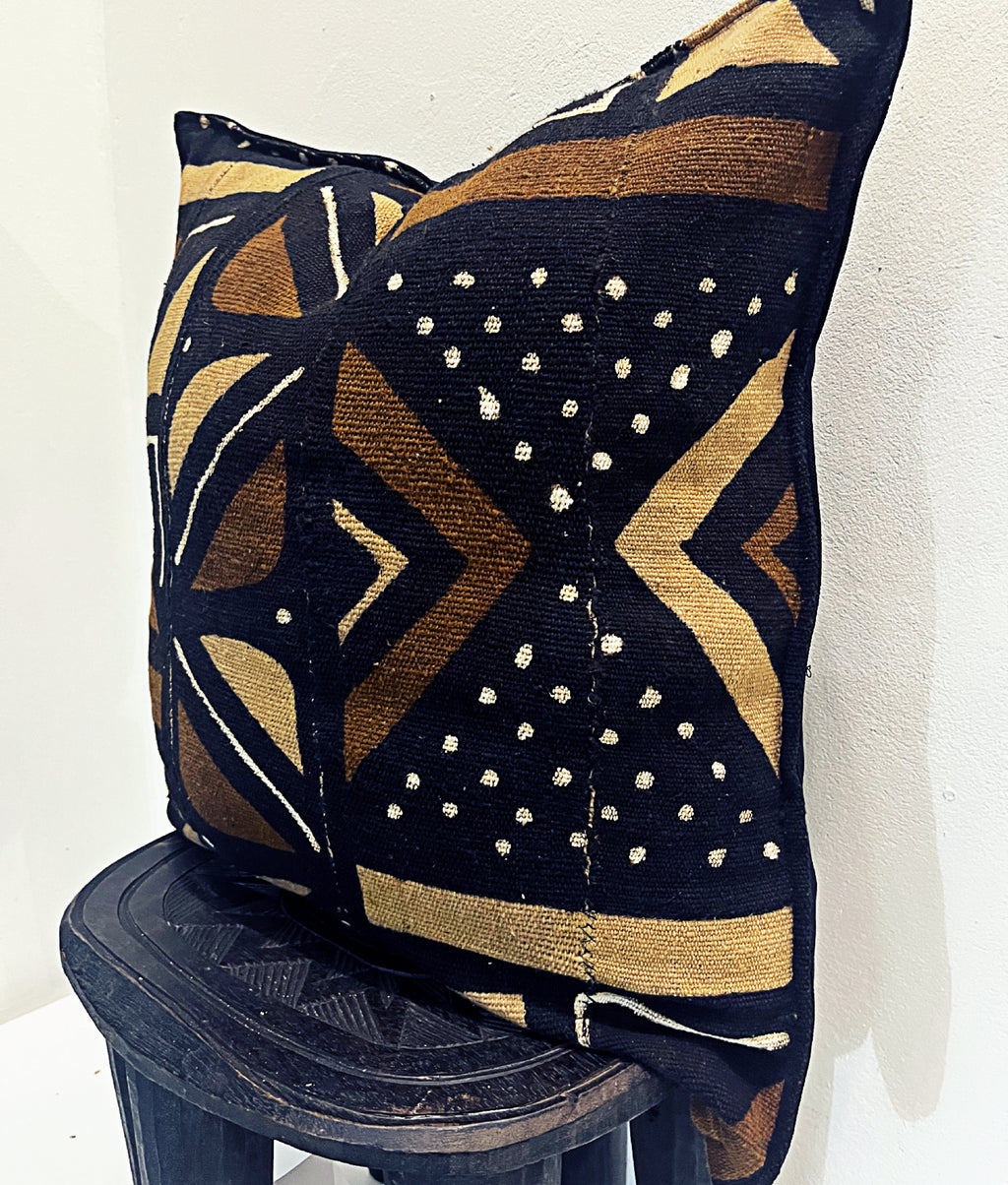 Sebekoro Multi-Colour Mudcloth Cushion