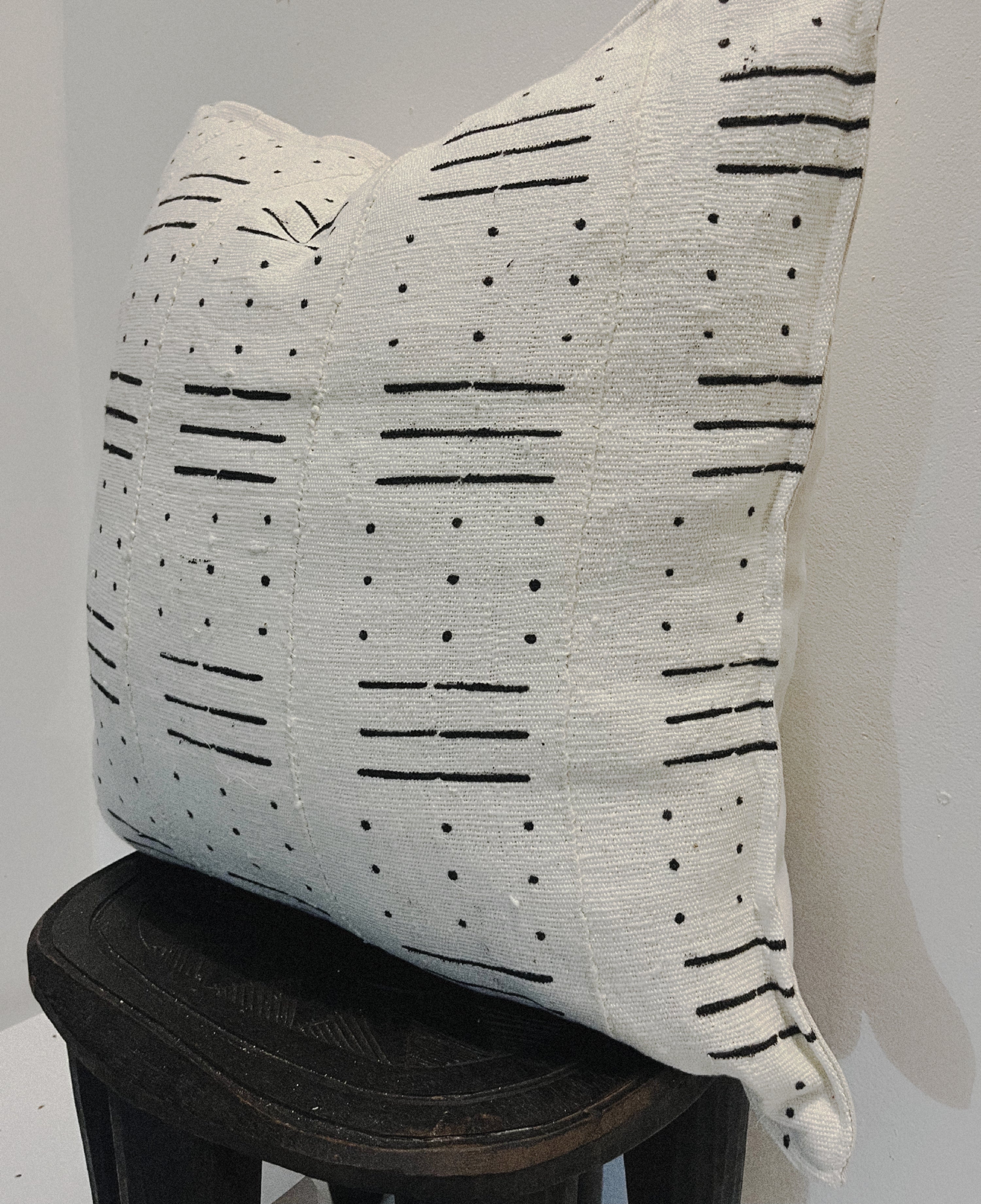 Pelengana Cream Mudcloth Cushion