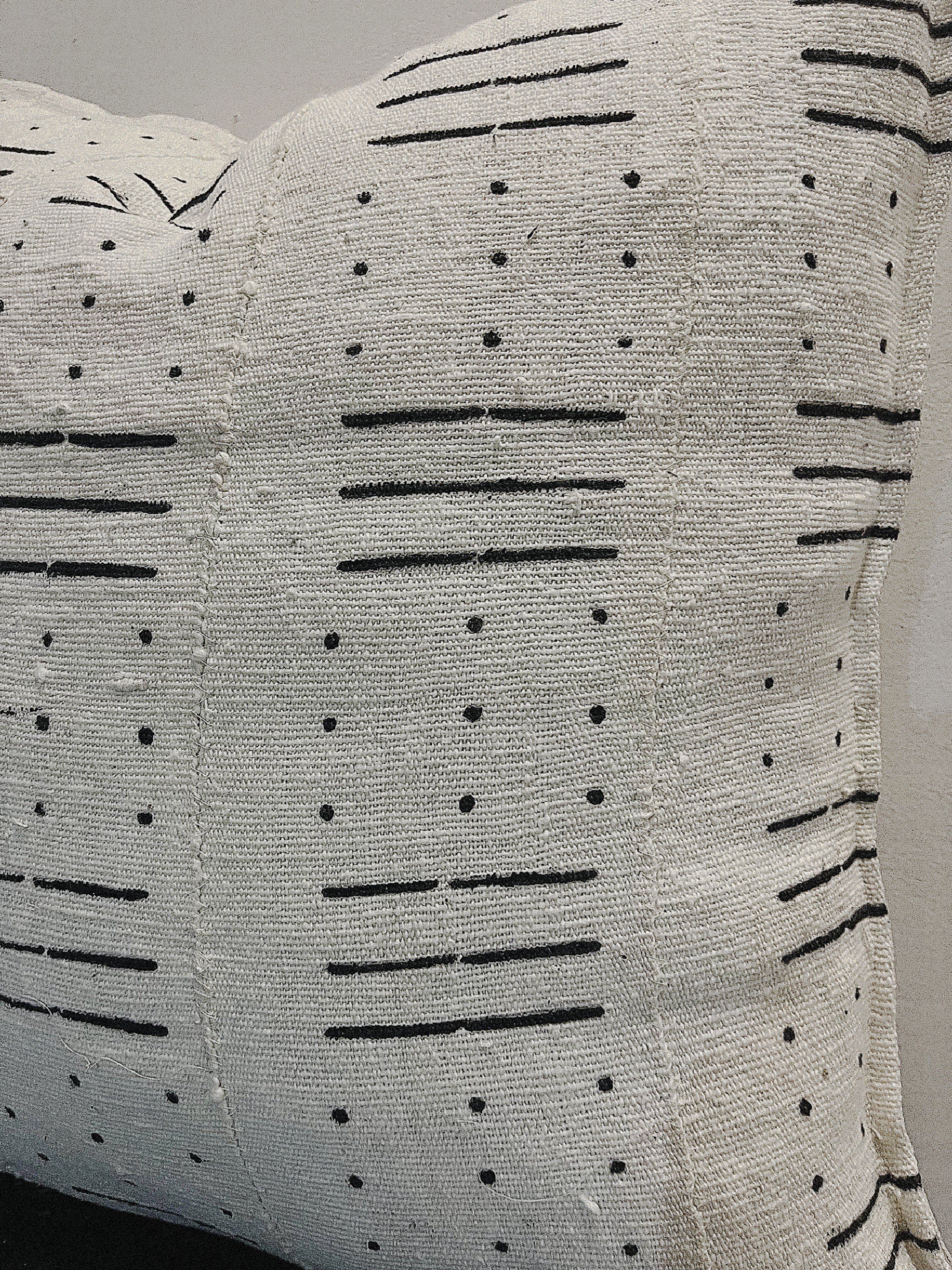 Pelengana Cream Mudcloth Cushion