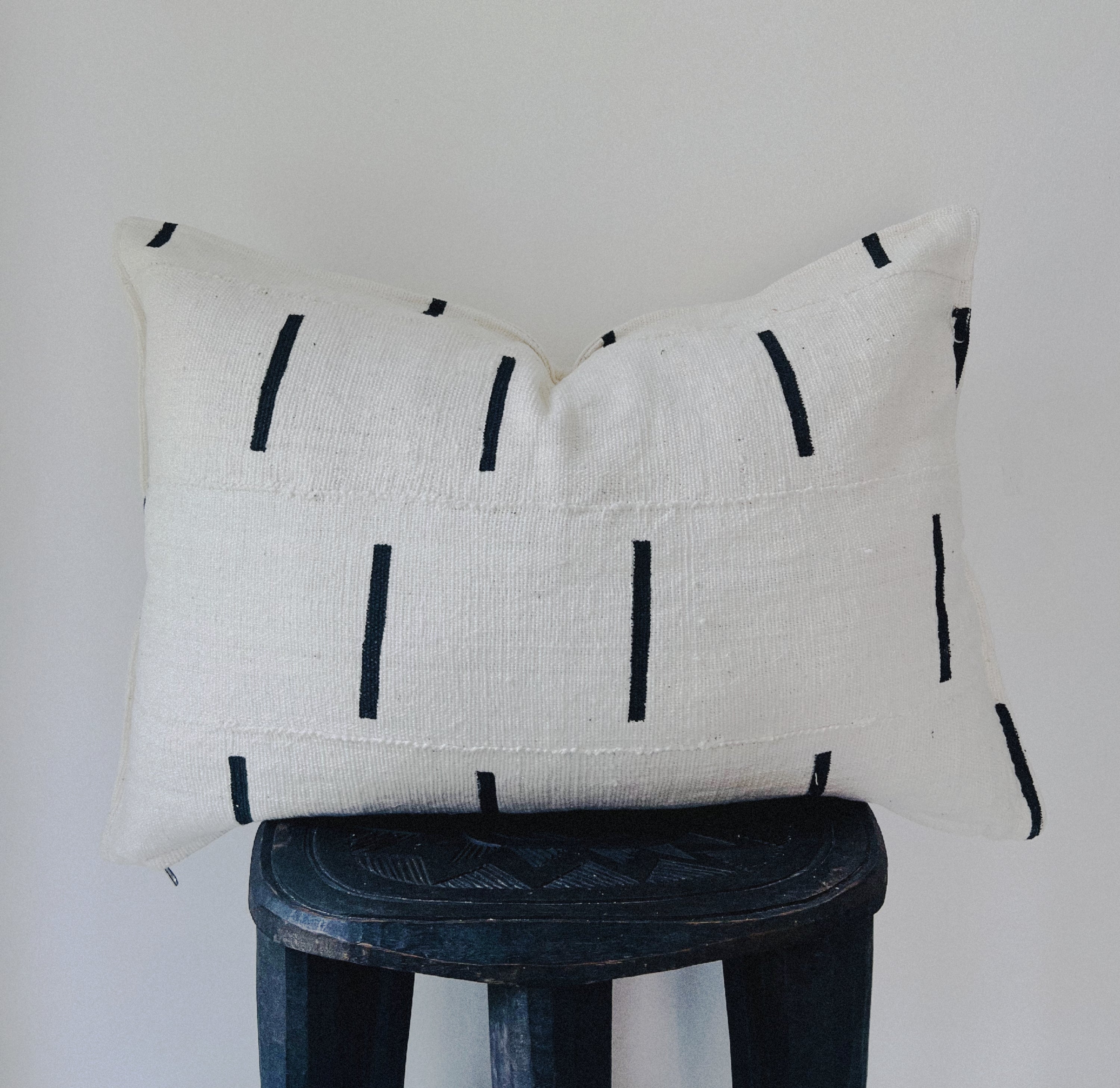 Kolokani Cream Mudcloth Cushion