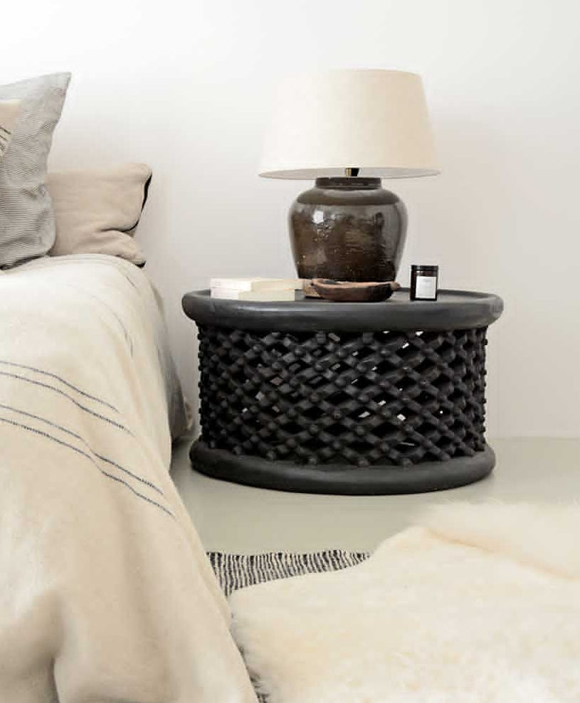 Black Bamineke Table