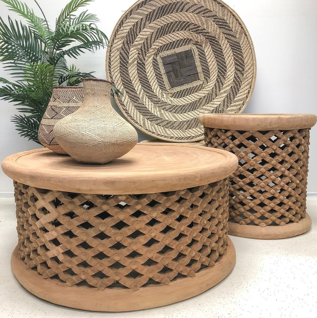 Natural Bamineke Table